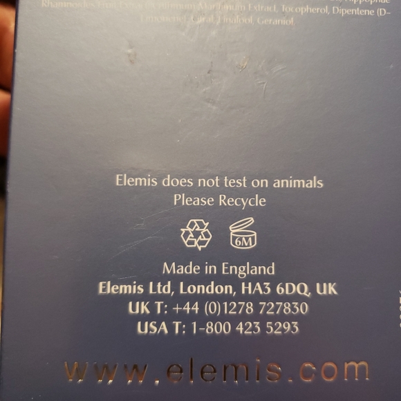 RARE NEW in box Elemis Cellutox Active Body Concentrate Oil 3.4 OZ Orig … - Picture 3 of 6
